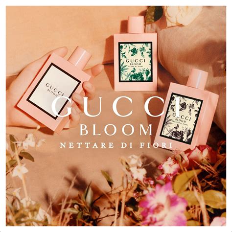 bloom nettare di fiori publicité gucci|Gucci Bloom floral.